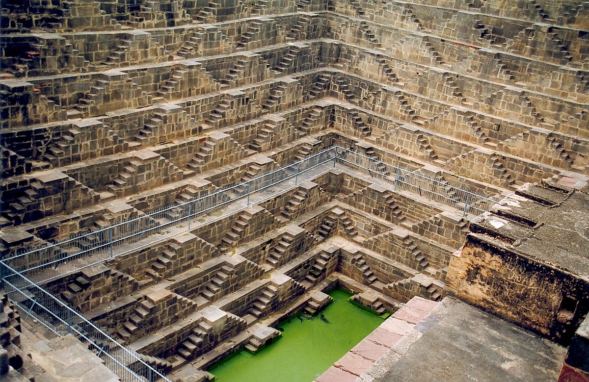 chand baori deepest step well in india