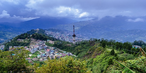 The heart throbbing city, Gangtok