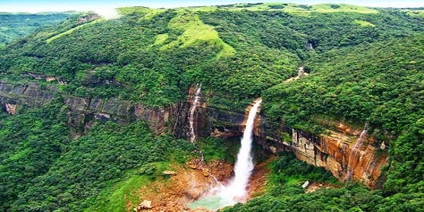 Nohkalikai Falls - Cherrapunji